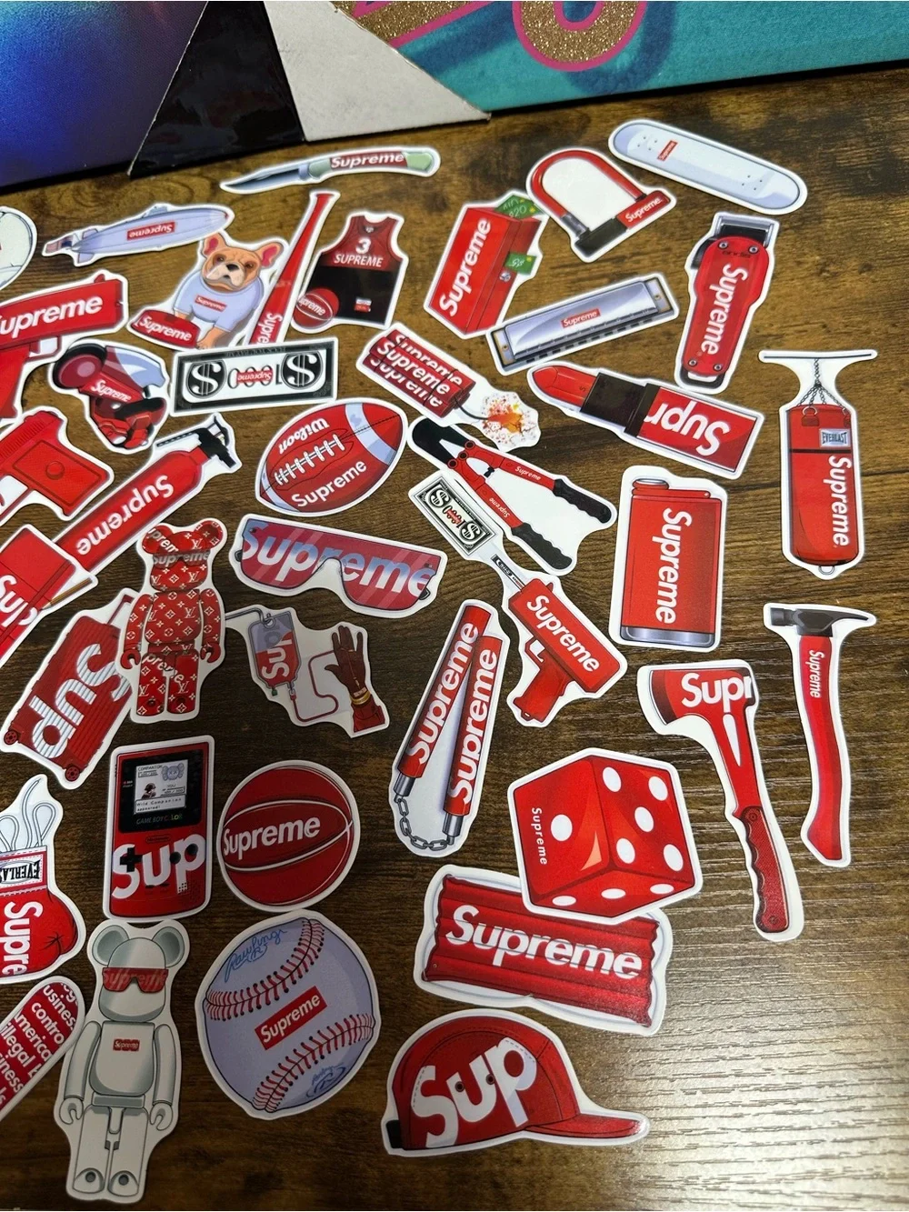 Supreme pack of 50pcs premium stickers